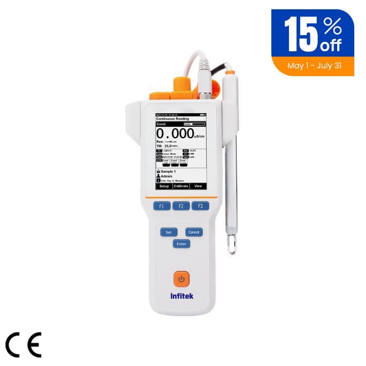 Portable Conductivity Meter, CON-P310F — pH Meter & Alat Analisis Air