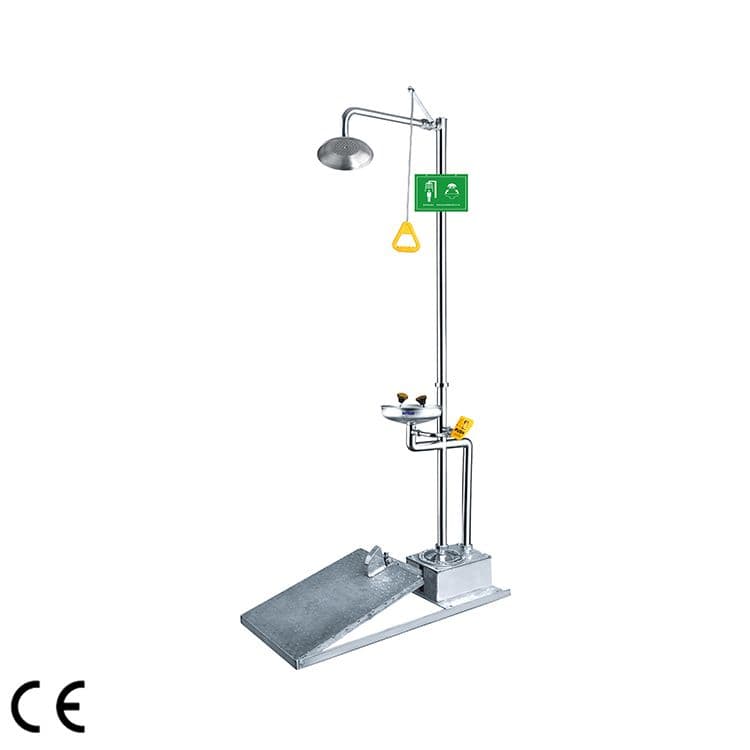Anti-freezing emergency shower & eye wash, EEWS-326 — Eye Washer & Keselamatan Laboratorium