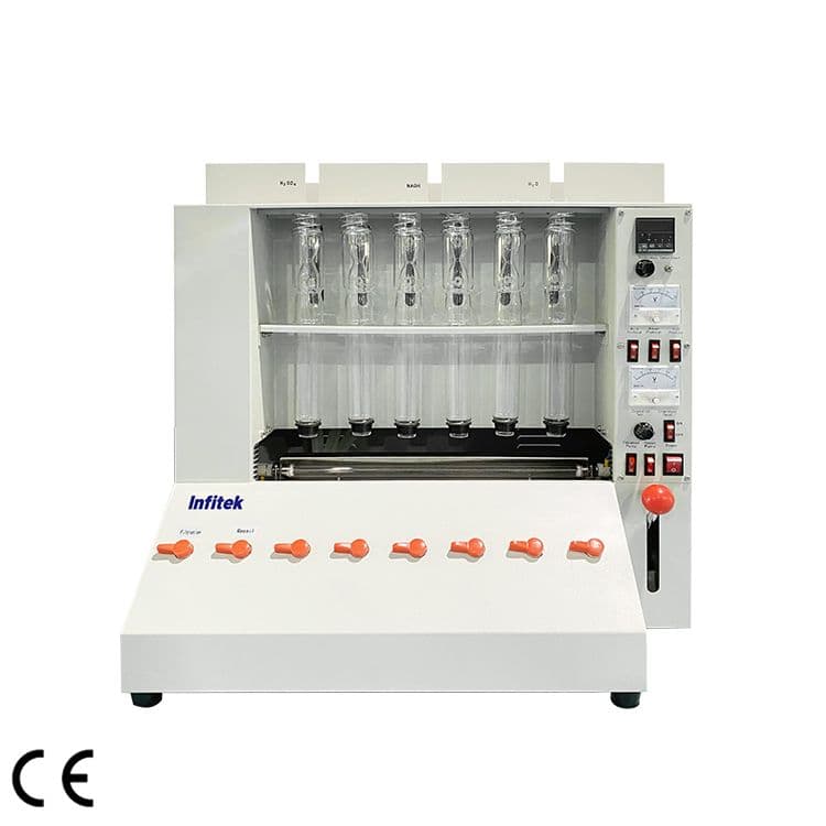 Raw & Coarse Fiber Analyzer; FBA6 — AAS, Kjeldahl & Preparasi Sampel