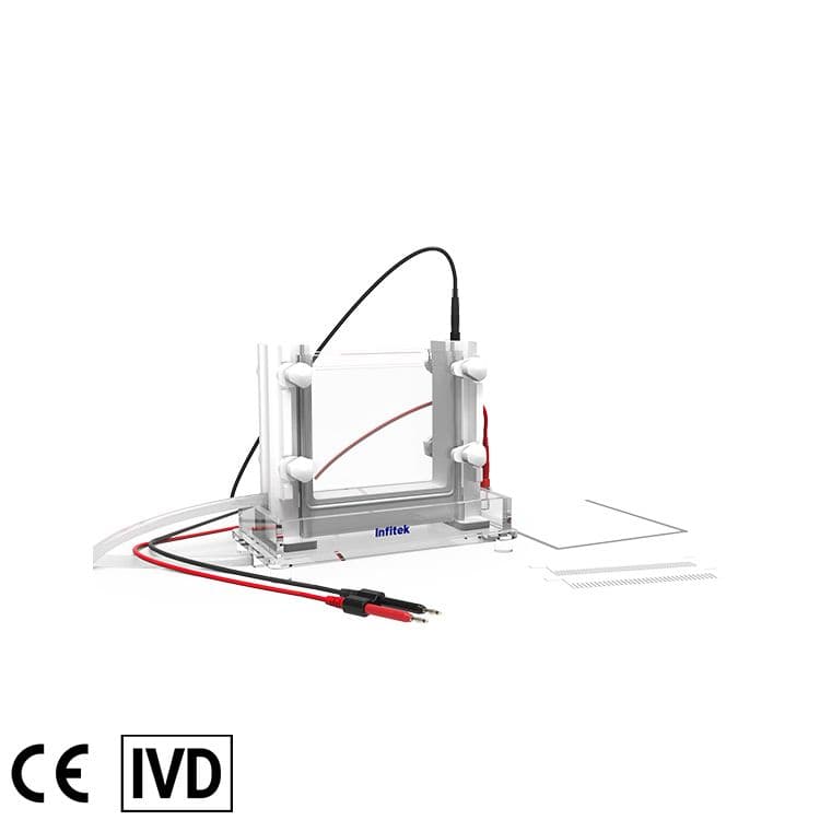 Vertical Electrophoresis Cell, GEP-VH-SCZ02 — Elektroforesis, PCR & Biologi Molekuler