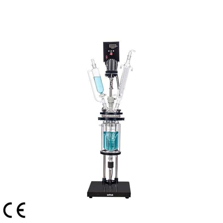 Double-layer Glass Reactor, GR-D5L — Rotary Evaporator & Freeze Dryer