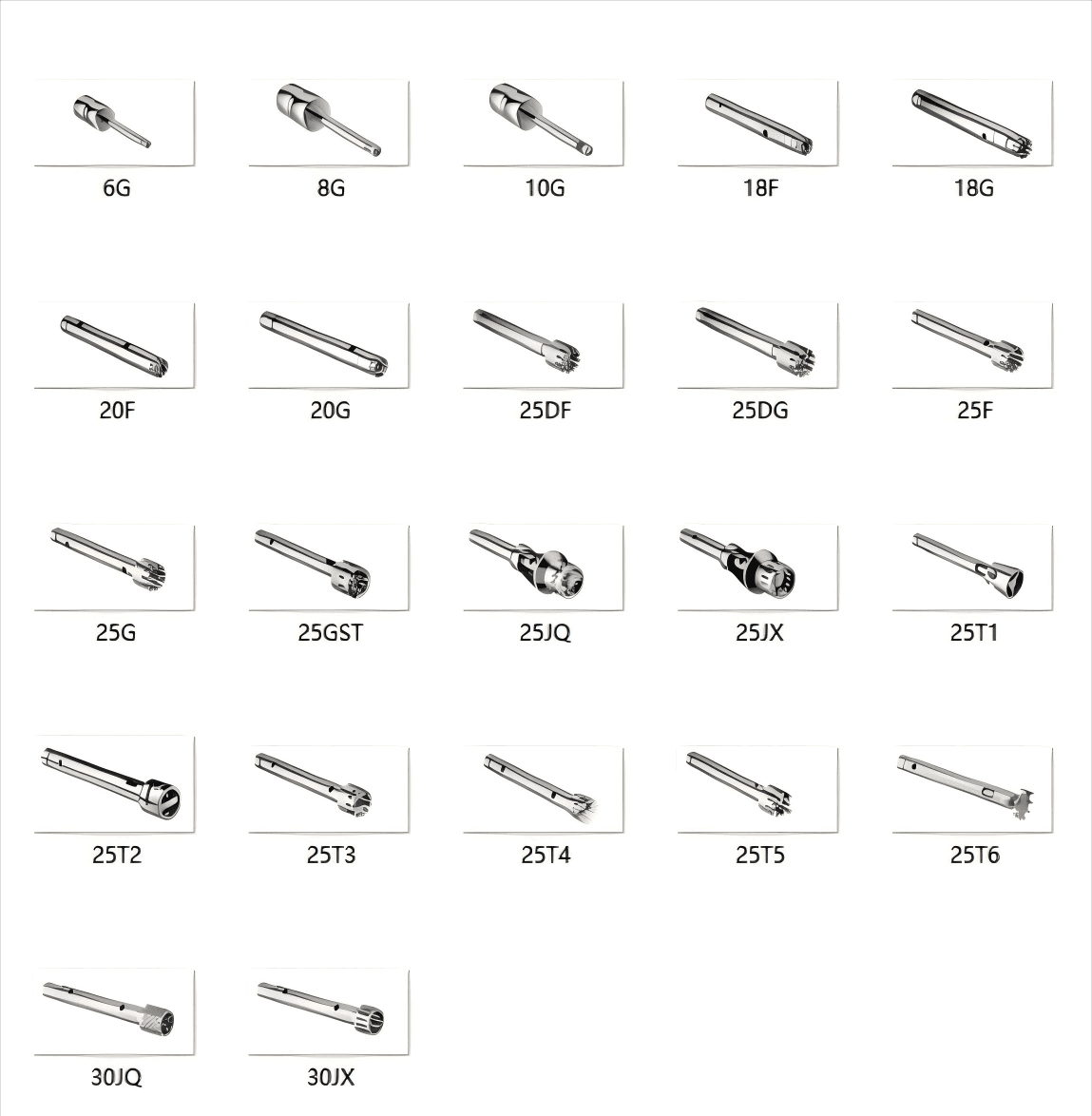 Homogenizer Compatible Working Heads