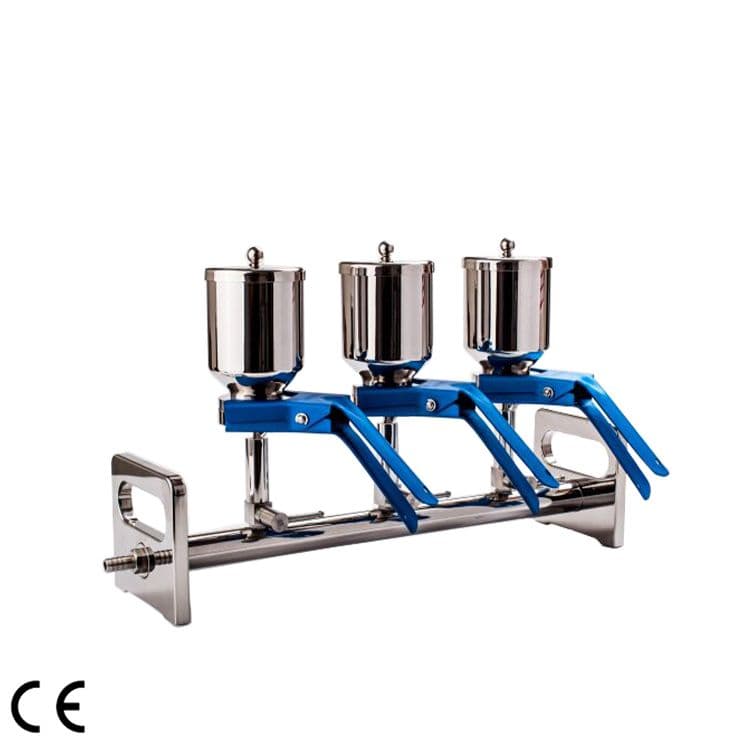 Manifolds Vacuum Filtration, Stainless steel, MFA-3S, MFA-3RS — Pompa Vakum & Sistem Vakum
