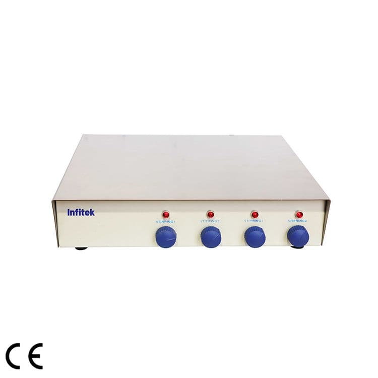 Magnetic Stirrer, Four Rows Multi-Position, MGS Series — Stirrer, Mixer & Hotplate