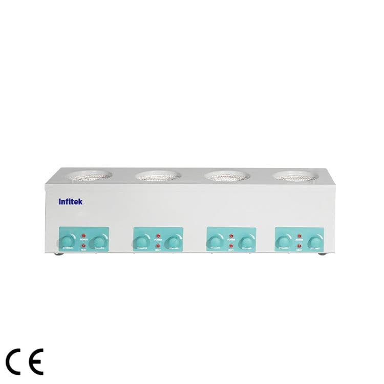 Several Rows Magnetic Stirring Heating Mantles, HMSD Series — Stirrer, Mixer & Hotplate