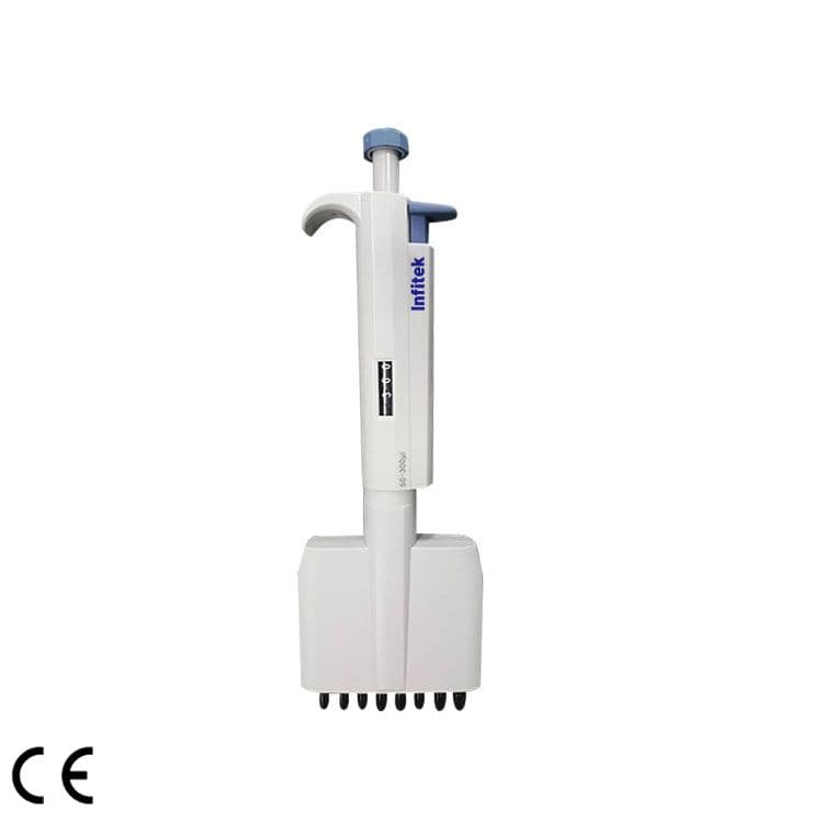 8 channel Micropipettes, PIPE-T8 — Pipet & Liquid Handling