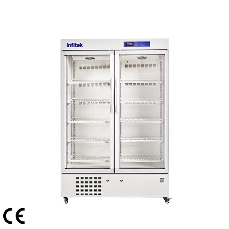 Double Door Laboratory Refrigerator, PR5-660 — Refrigerator & Freezer Laboratorium