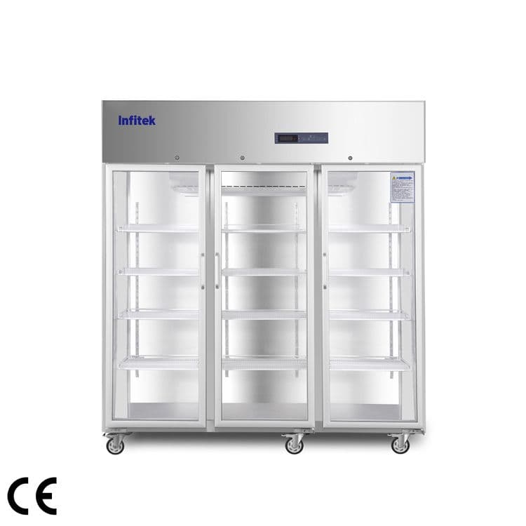 Three Door Pharmacy Refrigerator/Medical/Vaccine Refrigerator, PR5-1500 — Refrigerator & Freezer Laboratorium