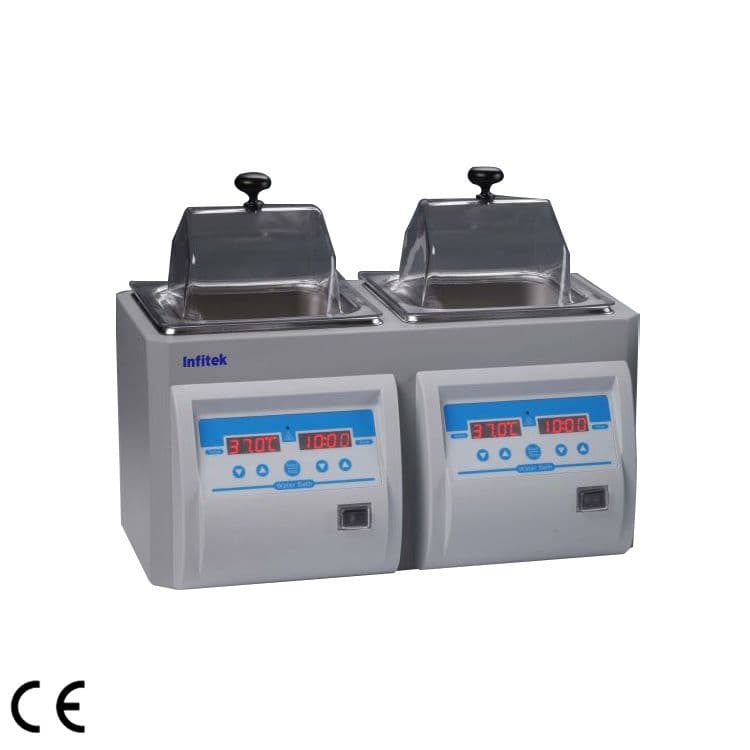 Thermostat Water Bath With 2 Tanks, WB-1R2H-4R — Water Bath & Block Heater