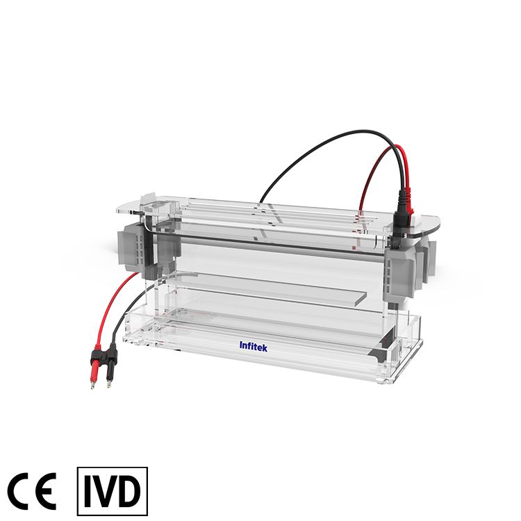 Vertical Electrophoresis Tank, GEP-VH-SCZ04C — Elektroforesis, PCR & Biologi Molekuler