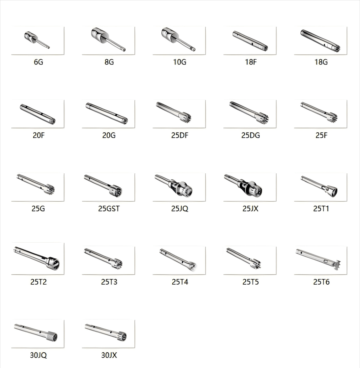 Homogenizer Compatible Working Heads