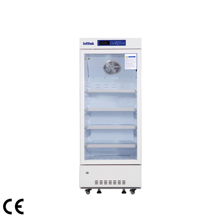 Single Door Medical Vaccine Pharmacy Refrigerator, PR5-250 — Refrigerator & Freezer Laboratorium