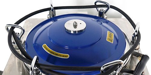 The door of Autoclave Sterilizer STV-I Series