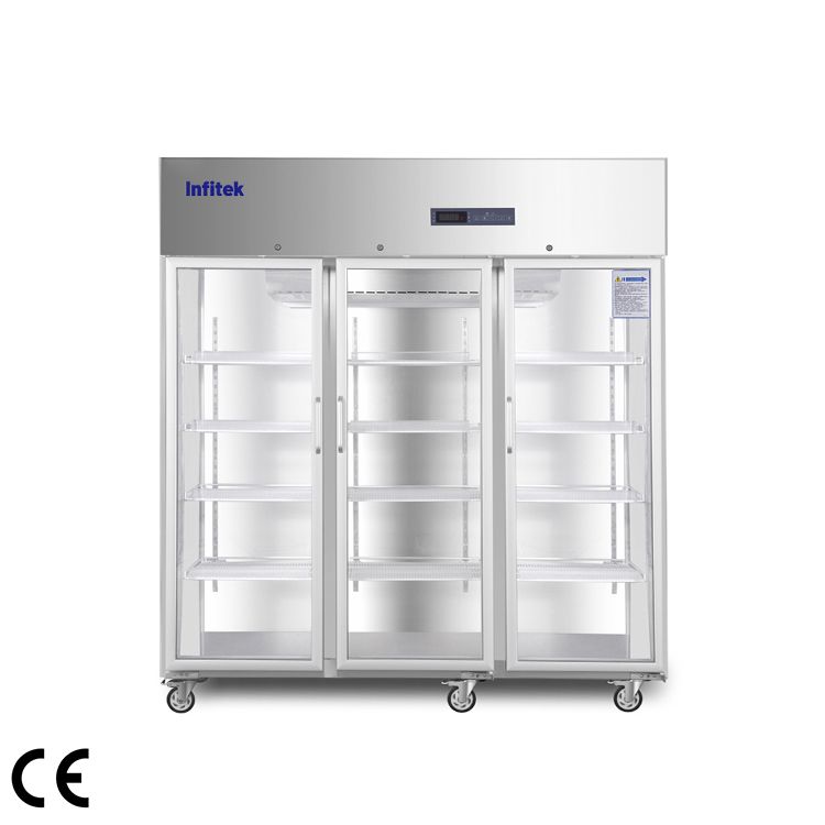 Three Door Pharmacy Refrigerator/Medical/Vaccine Refrigerator, PR5-1500 — Refrigerator & Freezer Laboratorium